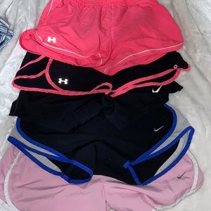 Nike and Underarmour shorts!